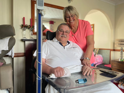 BOB APPEALS FOR HELP WITH PROJECT FOR NEWPORT STROKE VICTIM WHO IS A PRISONER IN HIS FRONT ROOM