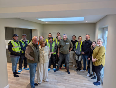 Bishop’s Stortford husband thanks BoB volunteers for renovation so his wife with dementia can go home after living in a caravan for two years