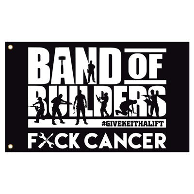 Band of Builders F Cancer Flag